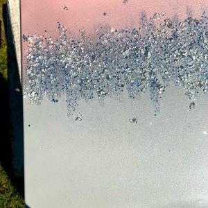 Glitter gallery inspired wall art